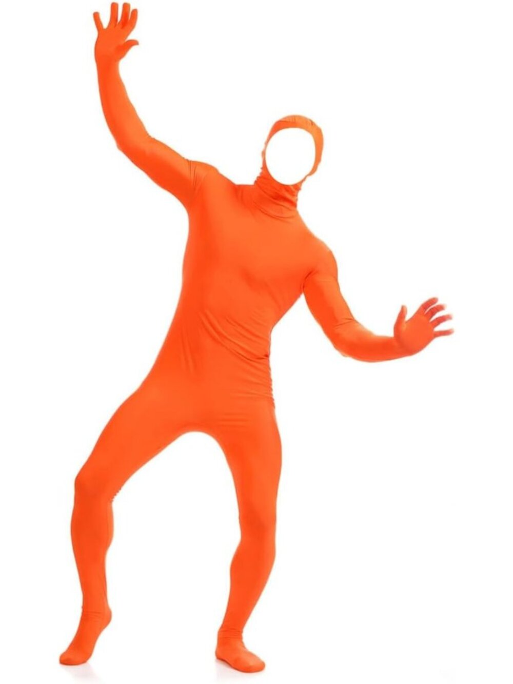 Unisex Spandex Open Face Full Body Zentai Costume Bodysuit for Parties & Events